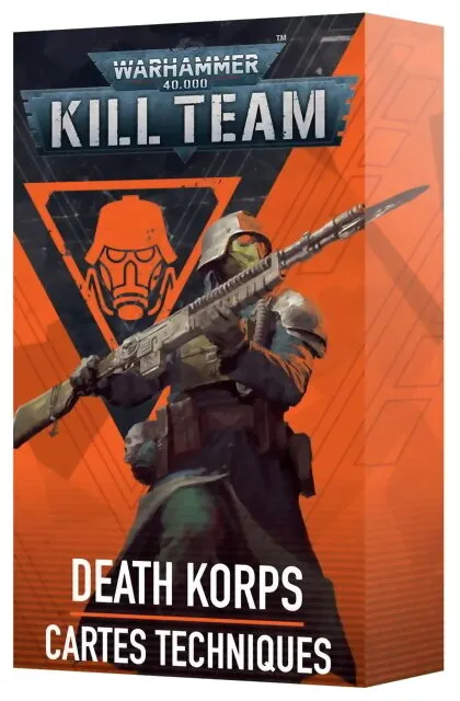Kill Team - Cartes Techniques - Death Korps