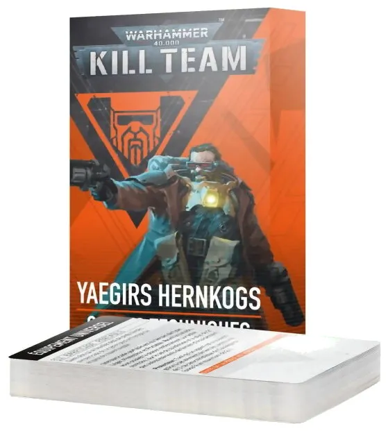 Kill Team - Yaegirs Hernkogs - Cartes Techniques