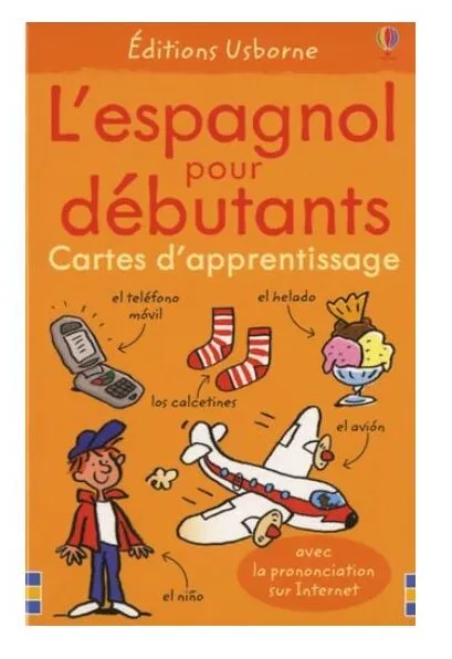 L'espagnol Pour Débutants Cartes D'apprentissage
