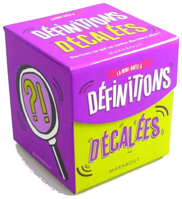La Mini-boîte À Définitions Décalées La Mini-boîte À Définitions Décalées