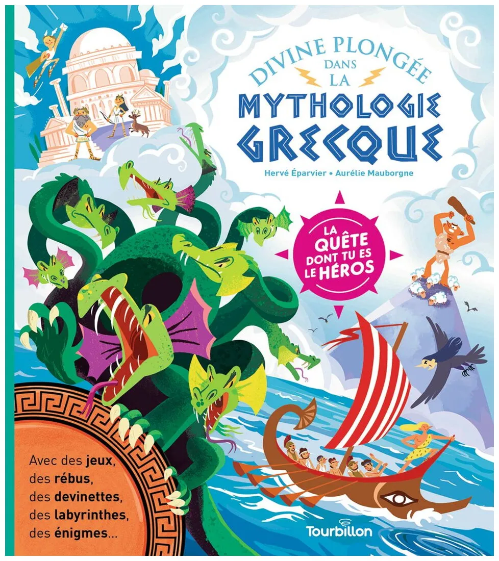 La Quête Dont Tu Es Le Héros - Divine Plongée Dans La Mythologie Grecque La Quête Dont Tu Es Le Héros - Divine Plongée Dans La Mythologie Grecque