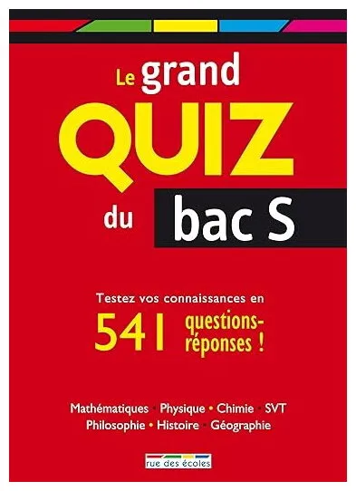 Le Grand Quiz Du Bac S Le Grand Quiz Du Bac S