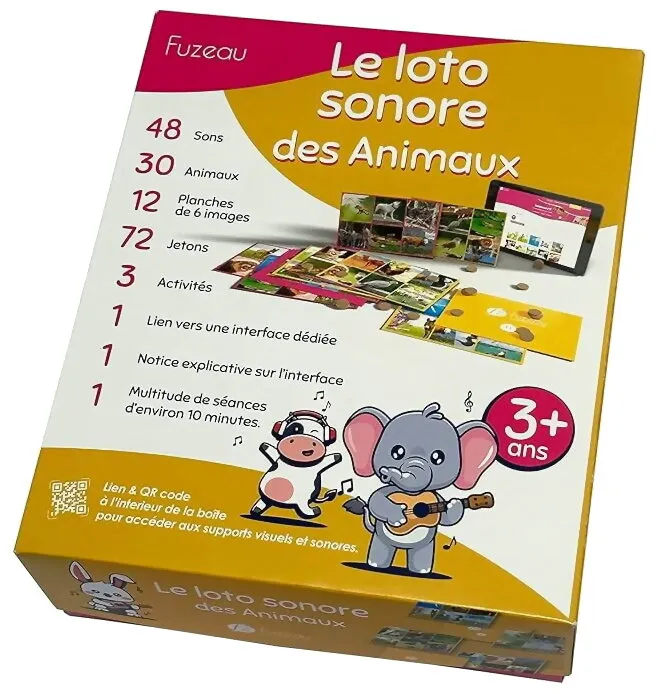Le Loto Sonore Des Animaux Le Loto Sonore Des Animaux
