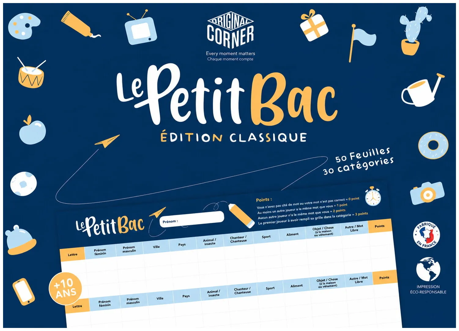 Le Petit Bac Édition Classique Le Petit Bac Édition Classique