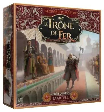 Le Trône De Fer Jdf - Martell - Boite De Base