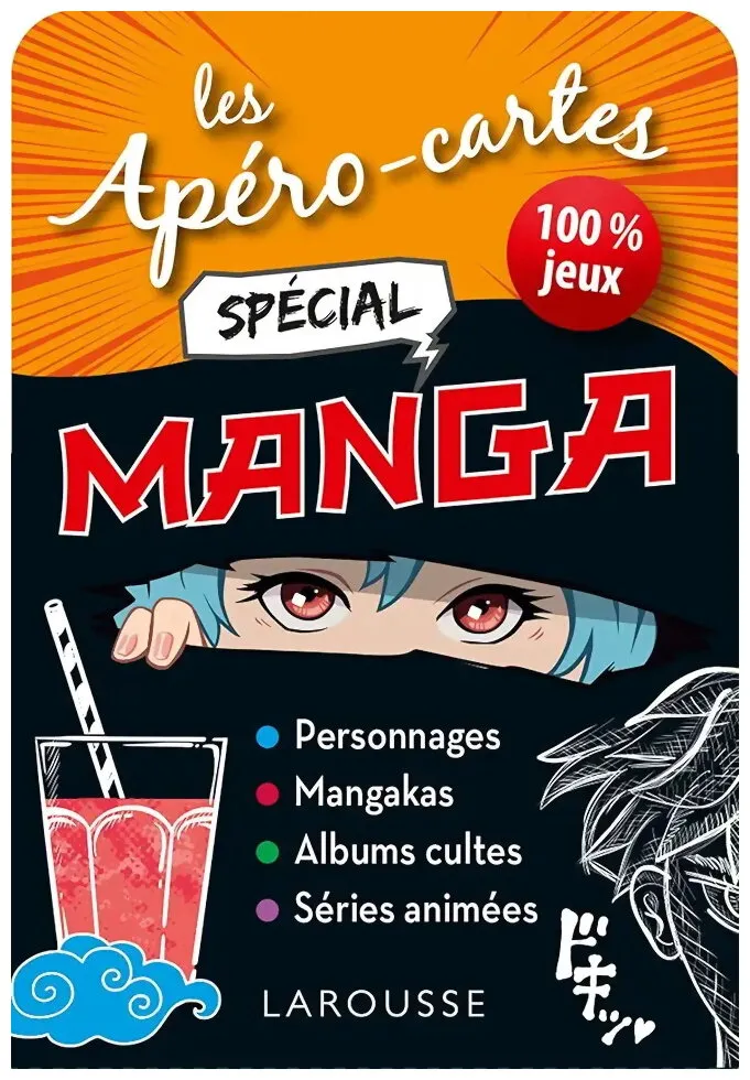 Les Apéro-cartes 100% Jeux Spécial Manga