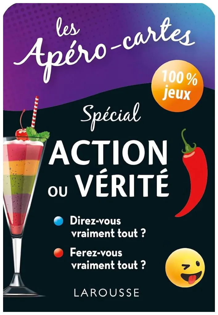 Les Apéro-cartes - Action Ou Vérité Les Apéro-cartes - Action Ou Vérité