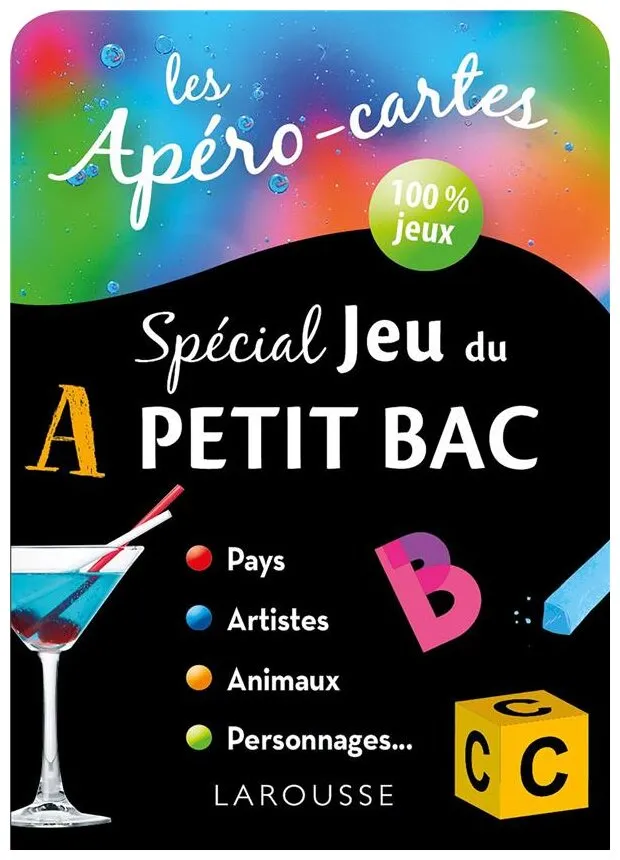 Les Apéro-cartes - Spécial Jeu Du Petit Bac Les Apéro-cartes - Spécial Jeu Du Petit Bac