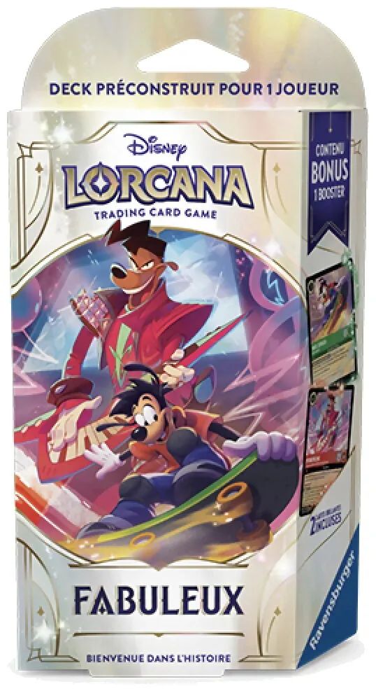 Lorcana - Deck De Démarrage - Powerline / Max Fabuleux - Émeraude / Rubis Lorcana - Deck De Démarrage - Powerline / Max Fabuleux - Émeraude / Rubis