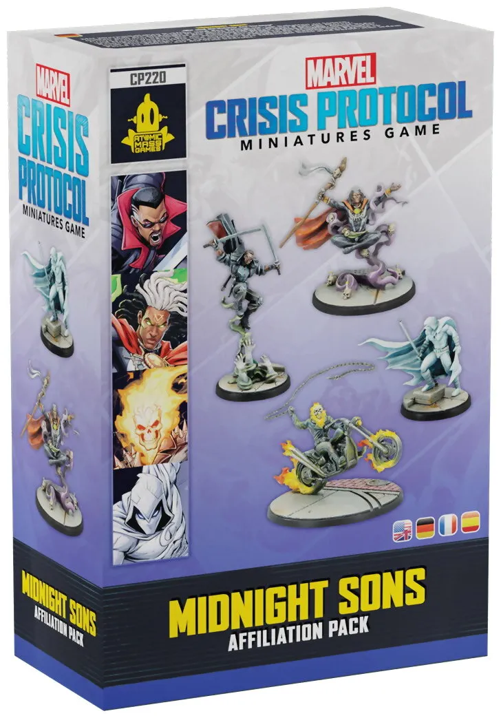 Marvel Crisis Protocol - Midnight Sons Affiliation Pack