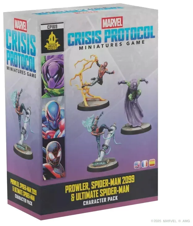 Marvel Crisis Protocol - Prowler, Spider-man 2099 & Ultimate Spider-man Character Pack
