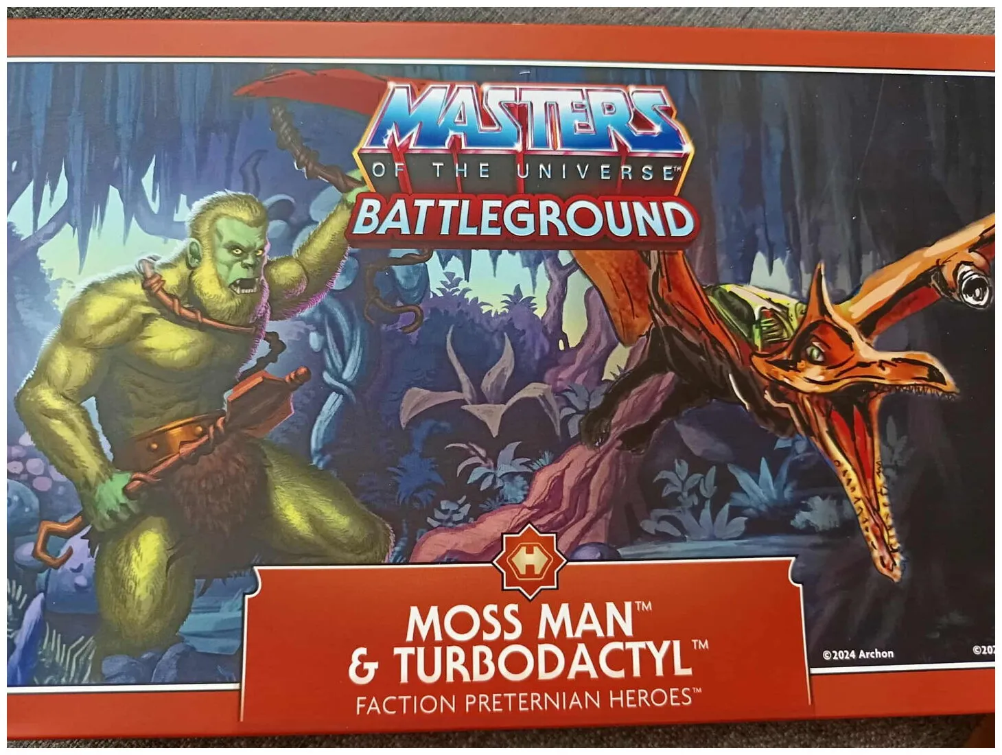 Masters Of The Universe Battleground - Moss Man Et Turbodactyl Wave 11