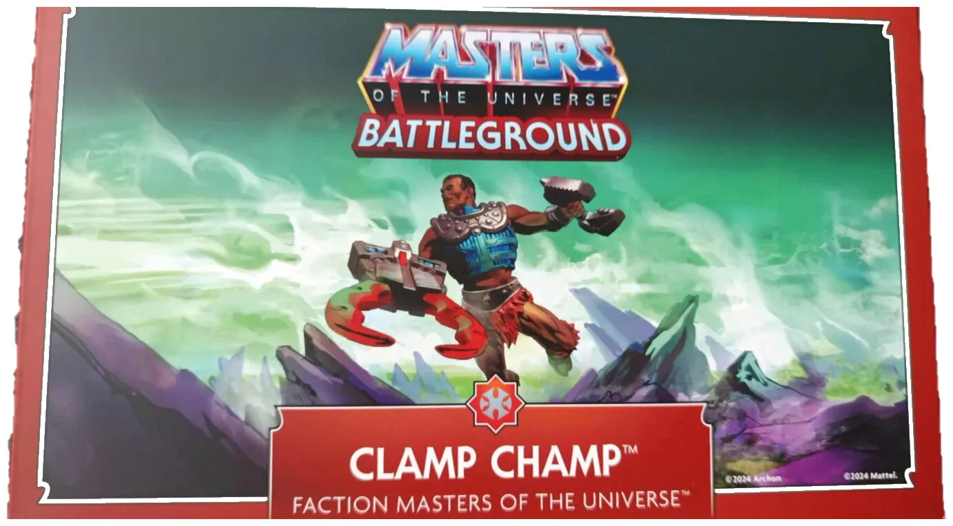 Masters Of The Universe Battleground - Wave 9 Clamp Champ Masters Of The Universe Battleground - Wave 9 Clamp Champ