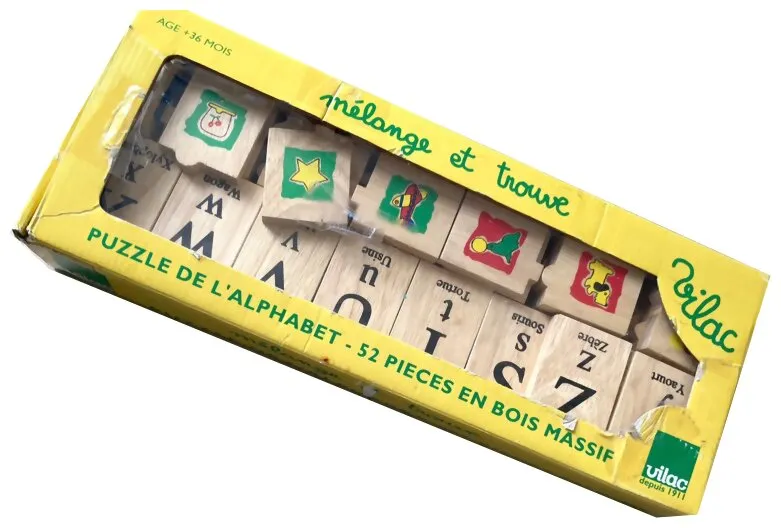 Mélange Et Trouve Puzzle De L'alphabet