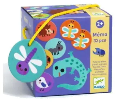 Mémo Petites Bêtes 32 Pièces
