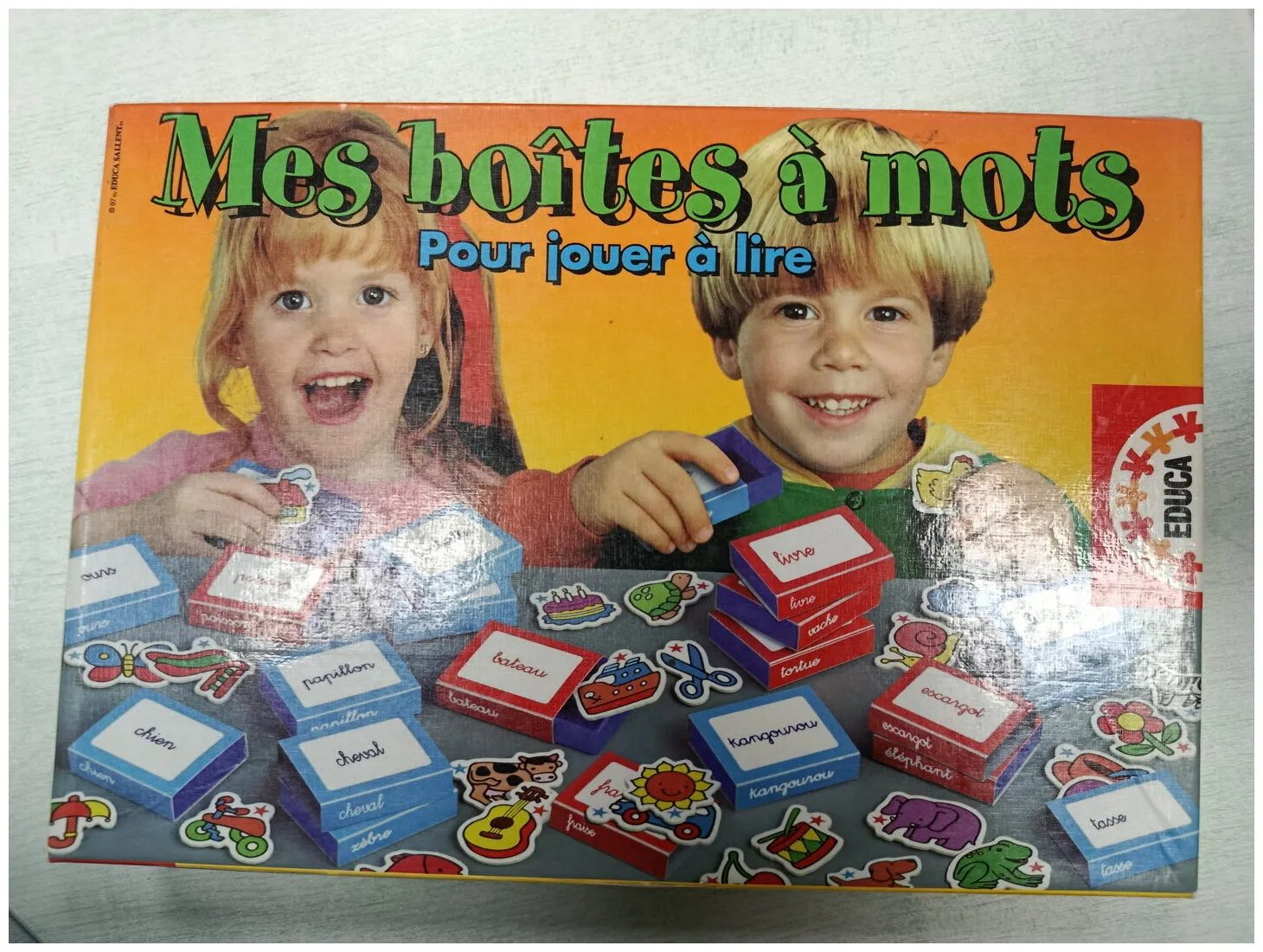 Mes Boîtes À Mots Pour Jouer À Lire