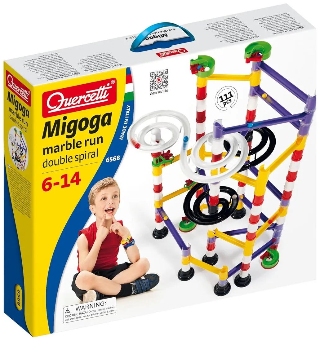 Migoga Marble Run Double Spiral