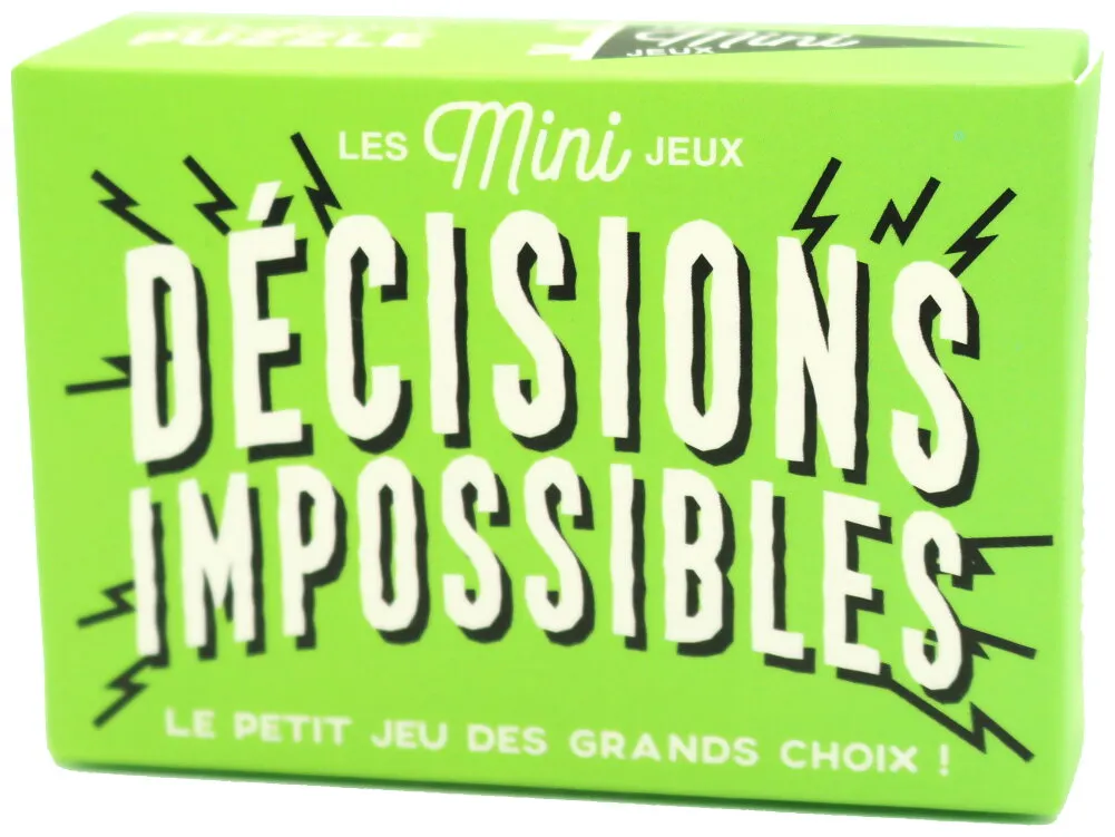 Mini Jeux - Décisions Impossibles Mini Jeux - Décisions Impossibles