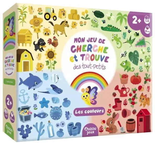 Mon Jeu De Cherche Et Trouve Des Tout-petits - Les Couleurs