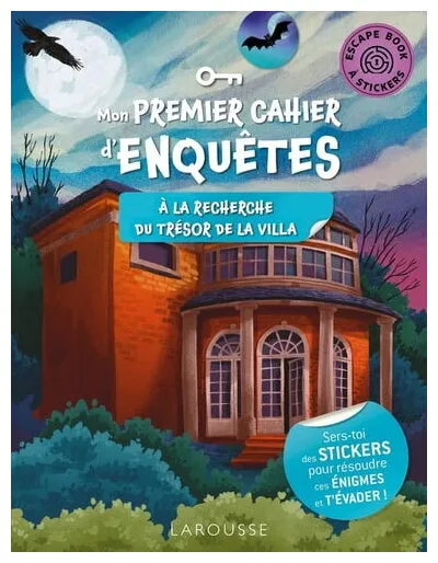Mon Premier Cahier D'enquêtes - À La Recherche Du Trésor De La Villa