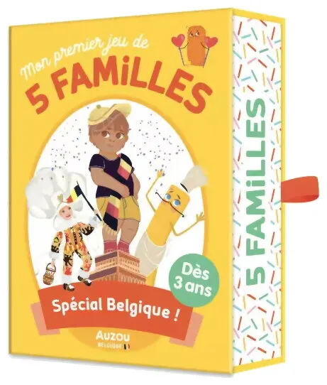 Mon Premier Jeu De 5 Familles Spécial Belgique !