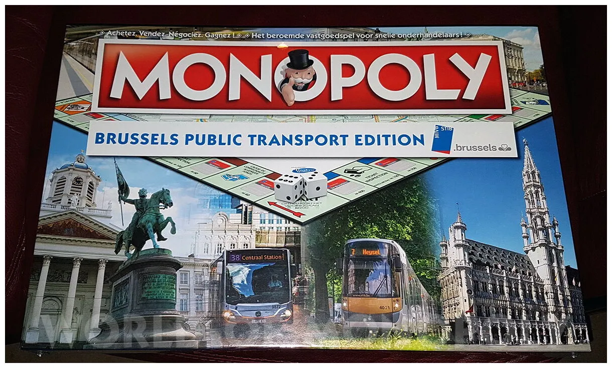 Monopoly - Brussels Public Transport Edition