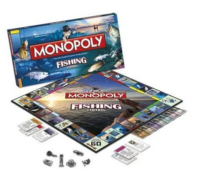 Monopoly Fishing Prized Catch Edition Monopoly Fishing Prized Catch Edition
