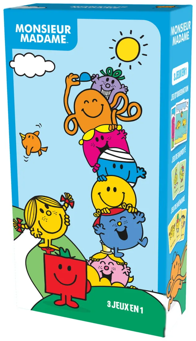 Monsieur Madame 3 Jeux En 1 Monsieur Madame 3 Jeux En 1