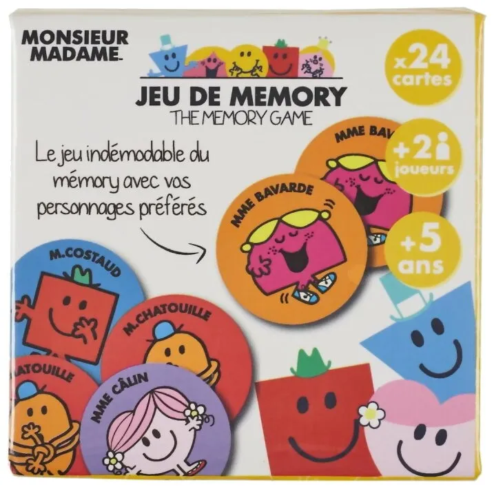 Monsieur Madame - Jeu De Memory