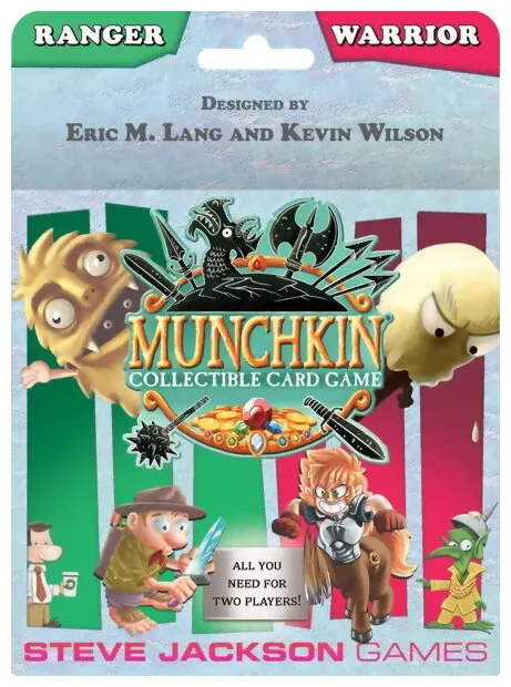 Munchkin Collectible Card Game - Ranger & Warrior Starter Set Munchkin Collectible Card Game - Ranger & Warrior Starter Set
