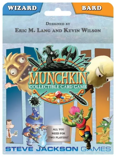Munchkin Collectible Card Game - Wizard & Bard Starter Set Munchkin Collectible Card Game - Wizard & Bard Starter Set