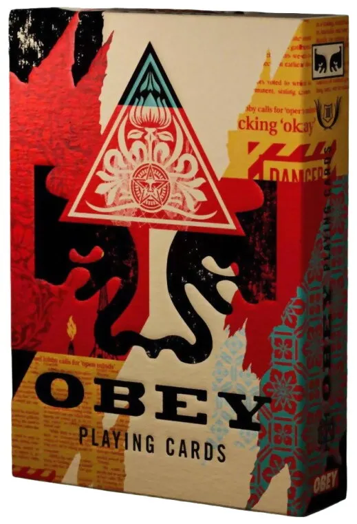 Obey Playing Cards