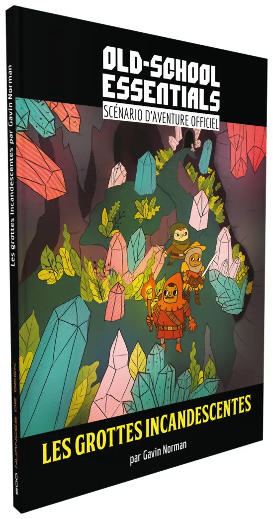 Old-school Essentials - Les Grottes Incandescentes Scénario D'aventure Officiel