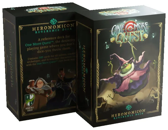 One More Quest - Heronomicon Reference Deck