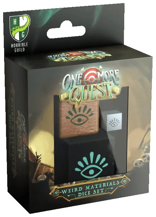 One More Quest - Weird Materials Dice Set
