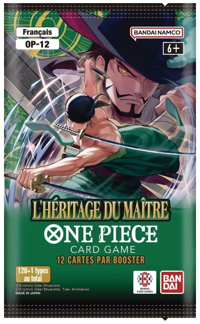 One Piece Card Game - Booster - L'héritage Du Maître Op-12 One Piece Card Game - Booster - L'héritage Du Maître Op-12