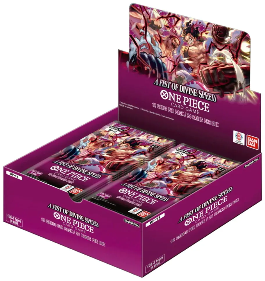 One Piece Card Game - Display - A Fist Of Divine Speed One Piece Card Game - Display - A Fist Of Divine Speed