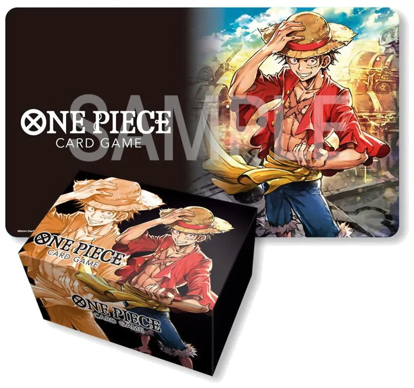 One Piece Card Game - Playmat And Storage Box Set Monkey D.luffy