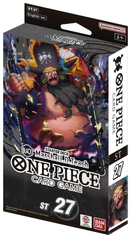 One Piece Card Game - Starter Deck - Marshall D. Teach One Piece Card Game - Starter Deck - Marshall D. Teach