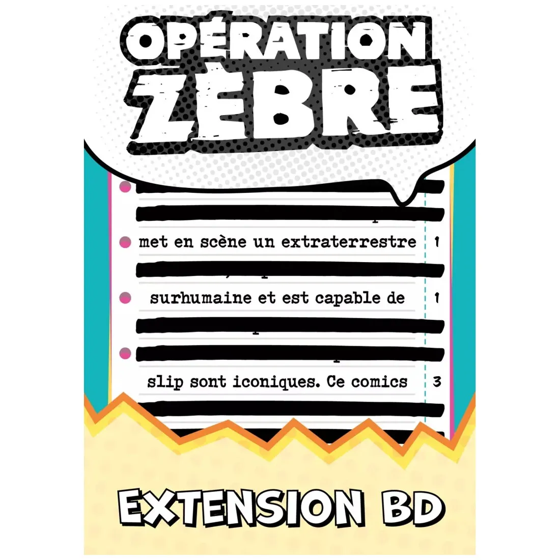 Opération Zèbre - Bd Opération Zèbre - Bd