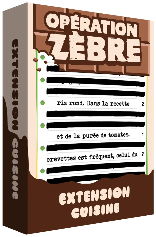 Opération Zèbre - Cuisine Opération Zèbre - Cuisine