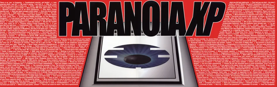 Paranoïa - Gamemaster's Screen & Mandatory Fun Enforcement Pack
