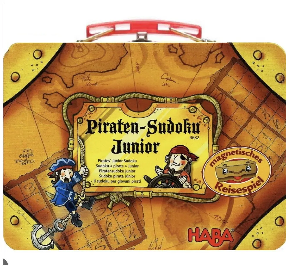Piraten-sudoku Junior Piraten-sudoku Junior