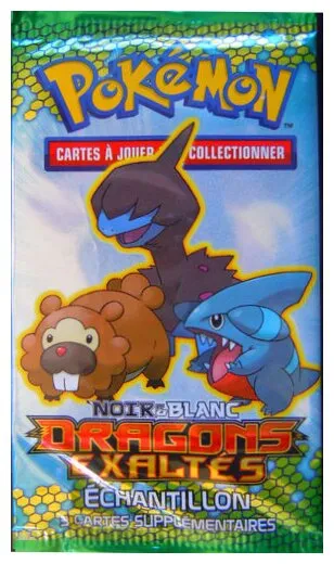 Pokémon Jcc - Booster Dragons Exaltés - Echantillon Pokémon Jcc - Booster Dragons Exaltés - Echantillon