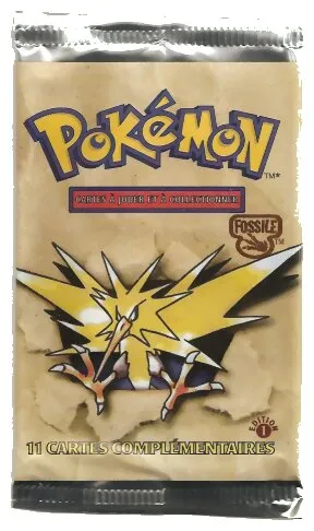 Pokémon Jcc - Booster Fossile