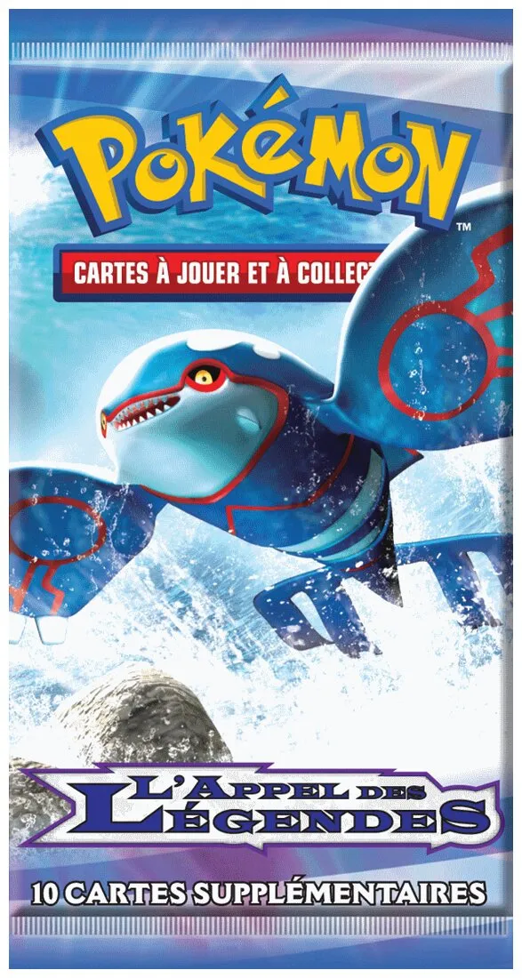 Pokémon Jcc - Booster L'appel Des Légendes