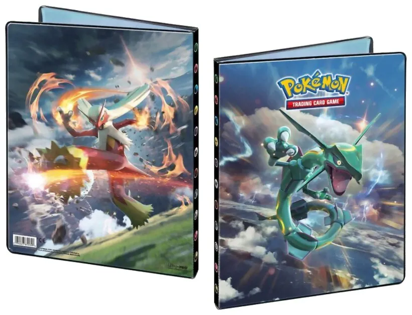 Pokémon Jcc - Classeur Rayquaza & Braségali Pokémon Jcc - Classeur Rayquaza & Braségali