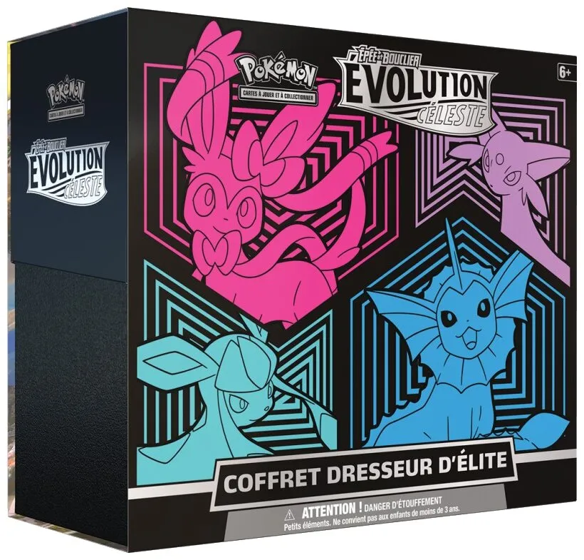 Pokémon Jcc - Coffret Dresseur D'élite - Évolution Céleste