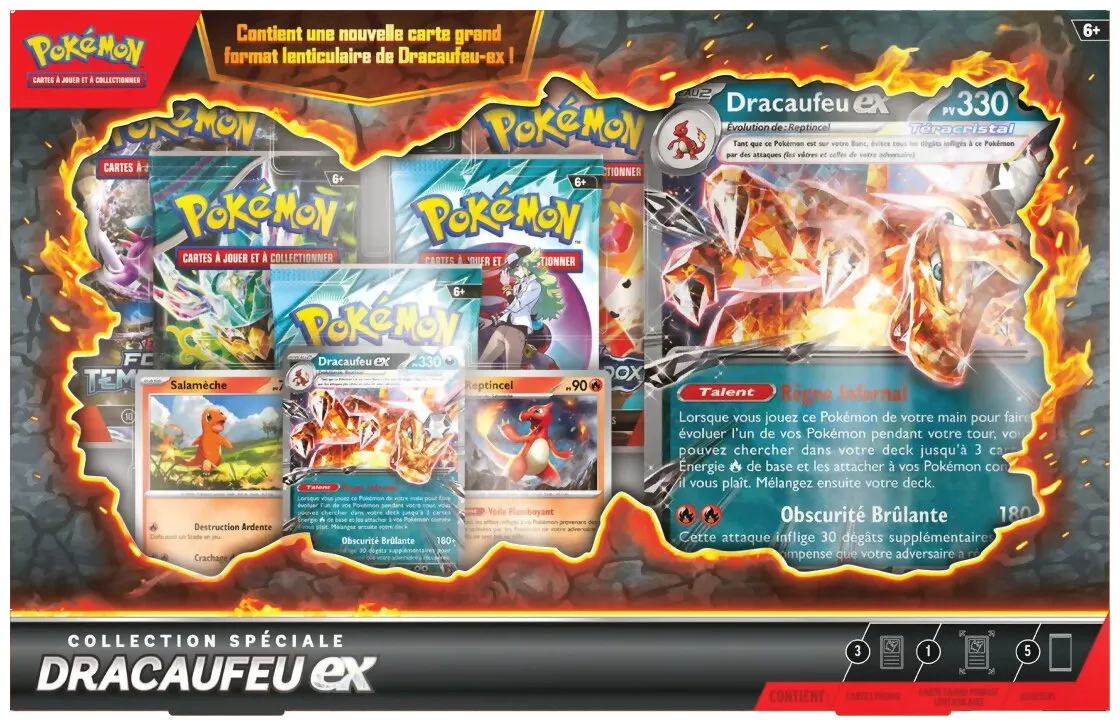 Pokémon Jcc - Collection Spéciale - Dracaufeu-ex Pokémon Jcc - Collection Spéciale - Dracaufeu-ex