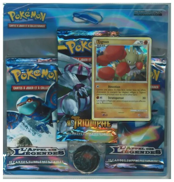 Pokémon Jcc - Pack De 3 Boosters L'appel Des Légendes